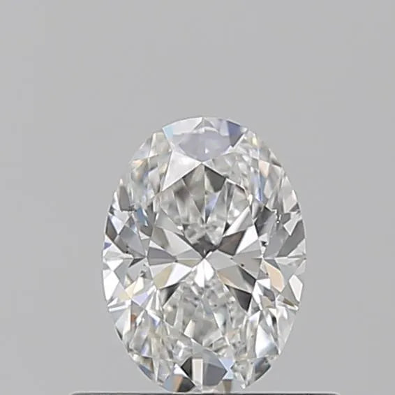 0.50ct Oval Natural Diamond (Colour F, Clarity VS2, GIA Certified)