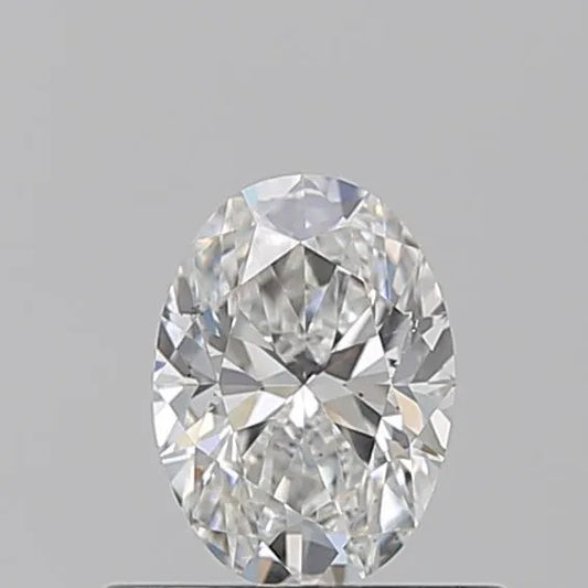 0.50ct Oval Natural Diamond (Colour F, Clarity VS2, GIA Certified)
