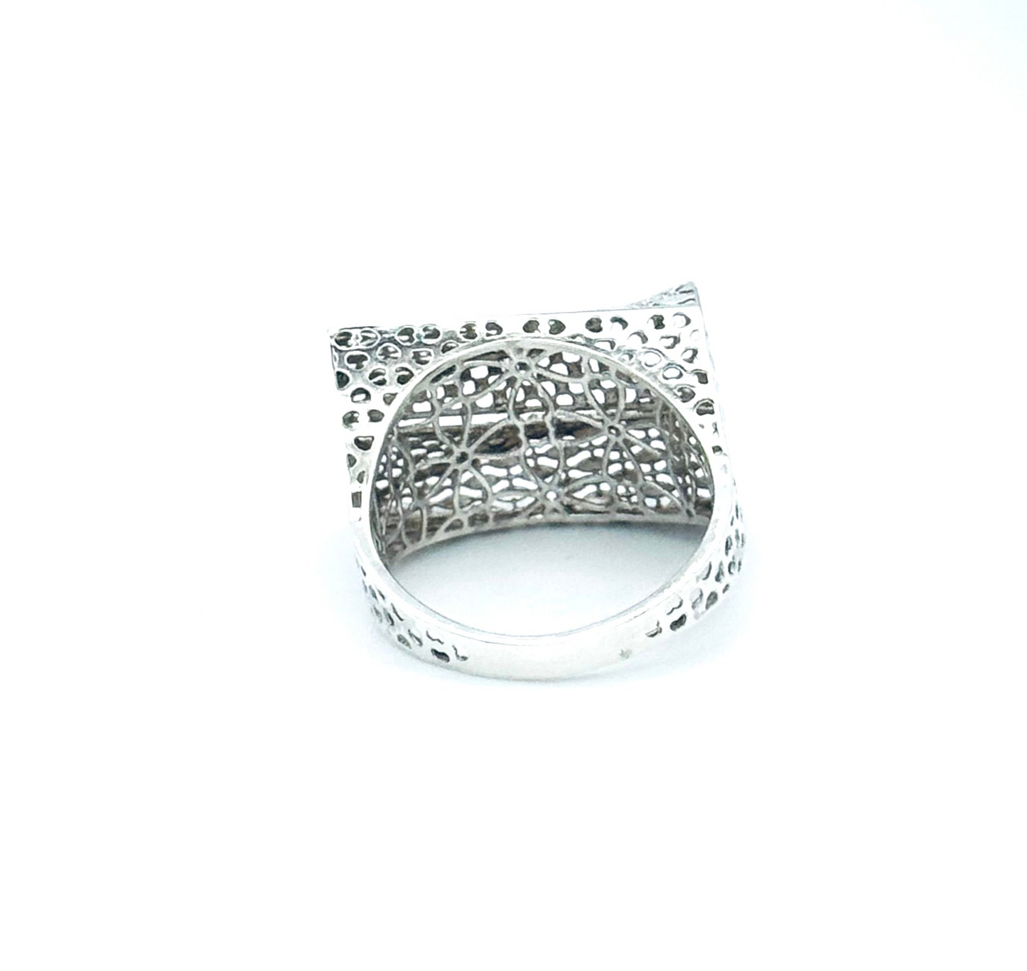 Filigree Ring #15 in 925 Sterling Silver