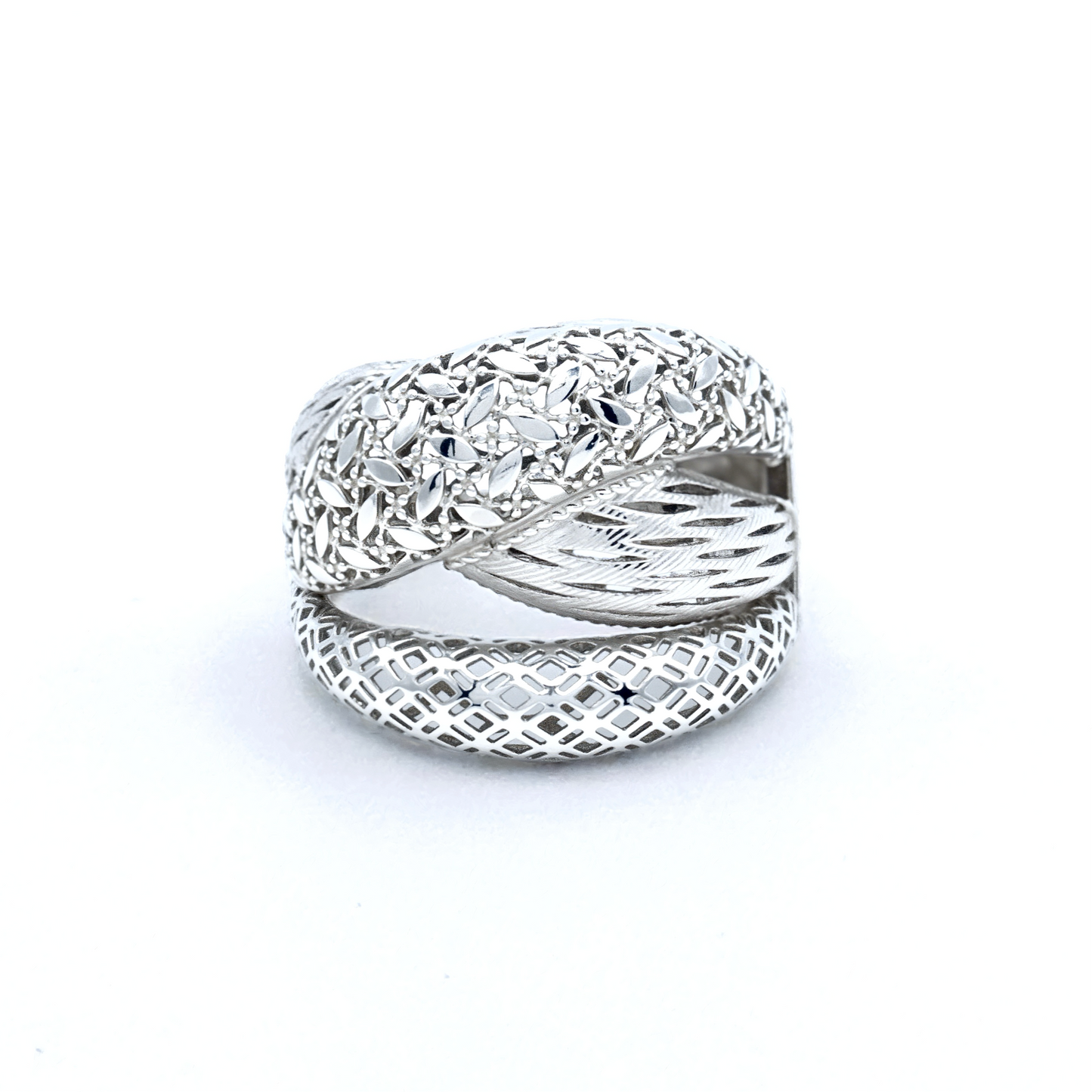 Filigree Ring #12 in 925 Sterling Silver