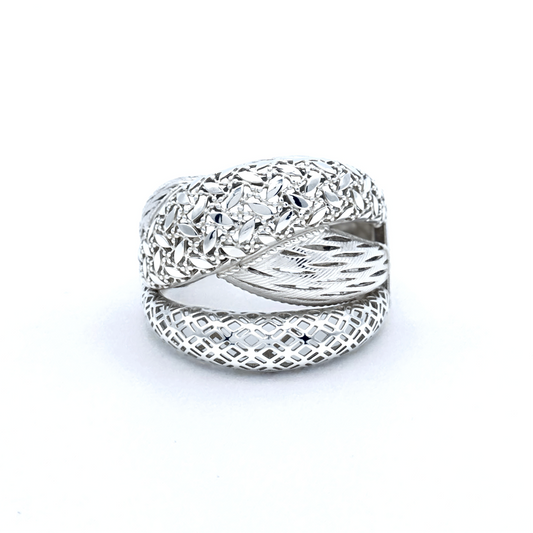 Filigree Ring #12 in 925 Sterling Silver