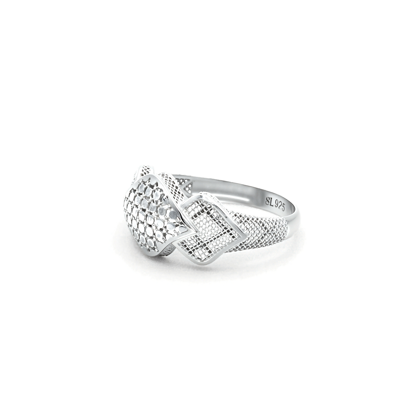 Filigree Ring #11 in 925 Sterling Silver