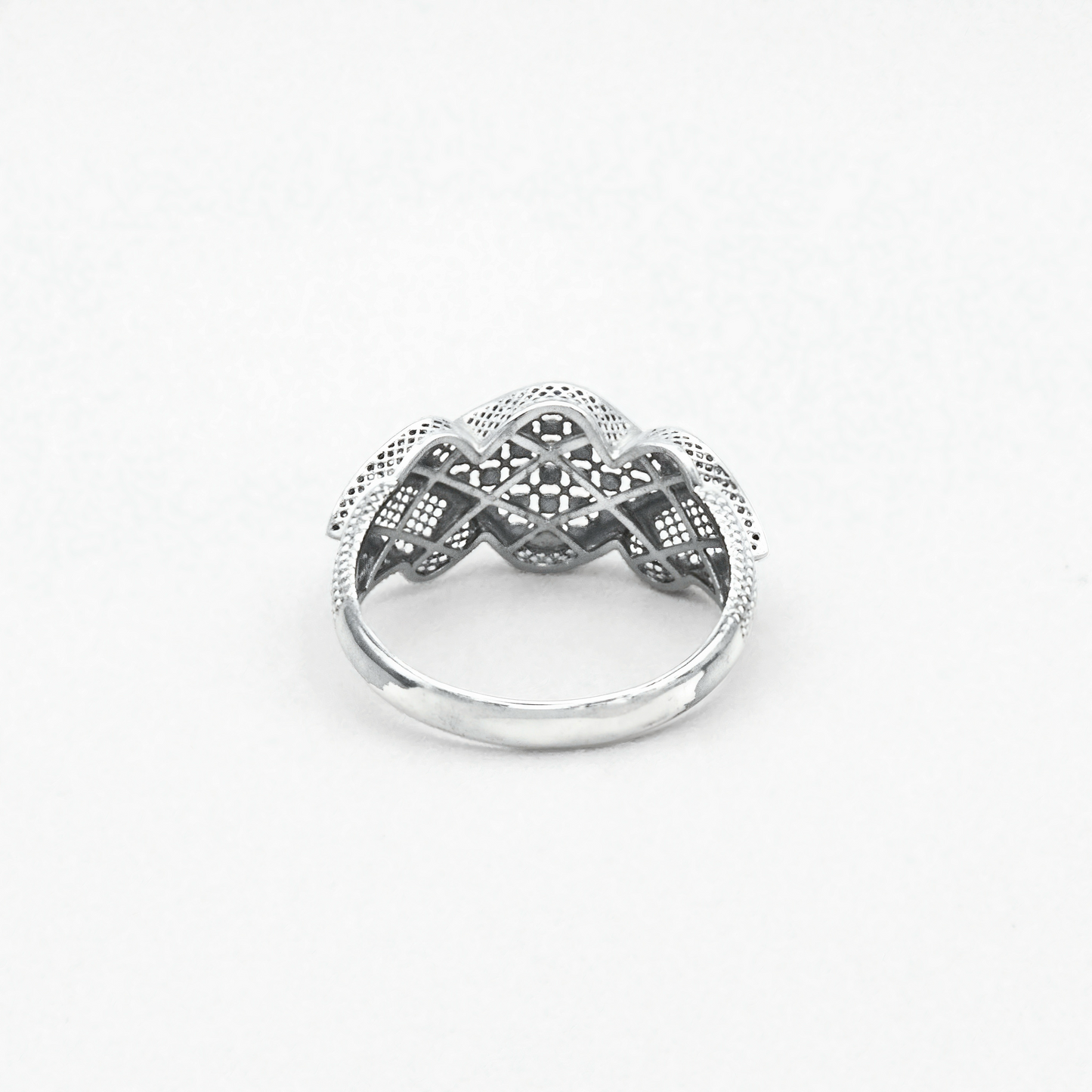 Filigree Ring #11 in 925 Sterling Silver
